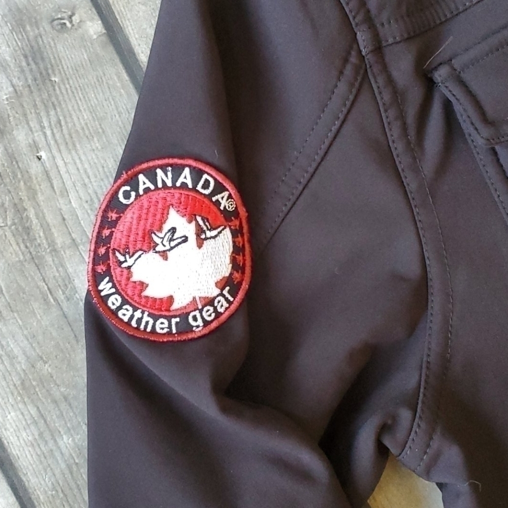 Mens Canada Weathergear Fleece Lined Coat Sz Med - Picture 3 of 5